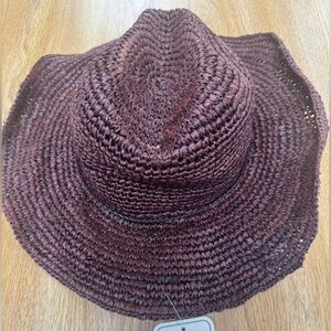 San Diego Hat Company Brown Woven Sun Hat